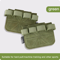 Powerlifting Gym Gloves Breathable Horizontal Bar Booster Gloves Weightlifting Leather Palm Guard Fitness Gloves for Men Women