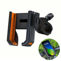 Bike Phone Holder Stand Bicycle Motorcycle Handlebar Mobile Phone Mount Clip GPS Support Shockproof Bracket for 4.5-7.0” Phones