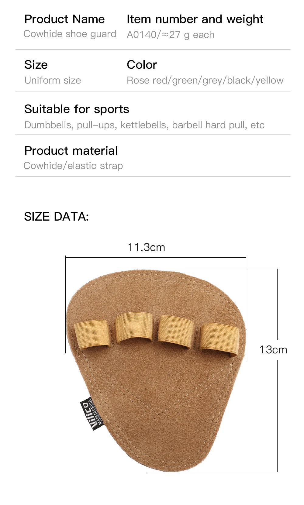 Powerlifting Gym Gloves Breathable Horizontal Bar Booster Gloves Weightlifting Leather Palm Guard Fitness Gloves for Men Women