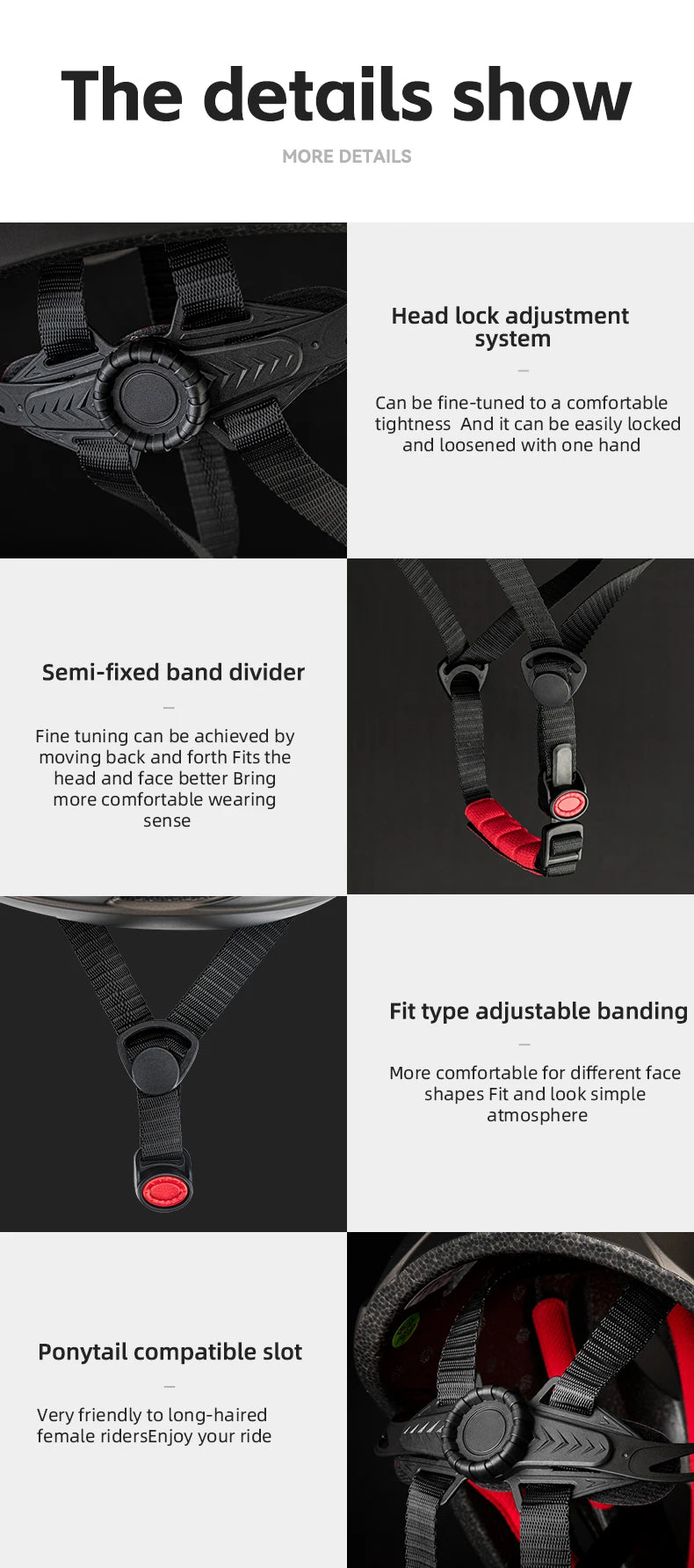 ROCKBROS Cycling Helmet Lightweight Integrated Helmet Head Protection Safety Helmet With Goggles Men Women MTB Road Bike Helmet