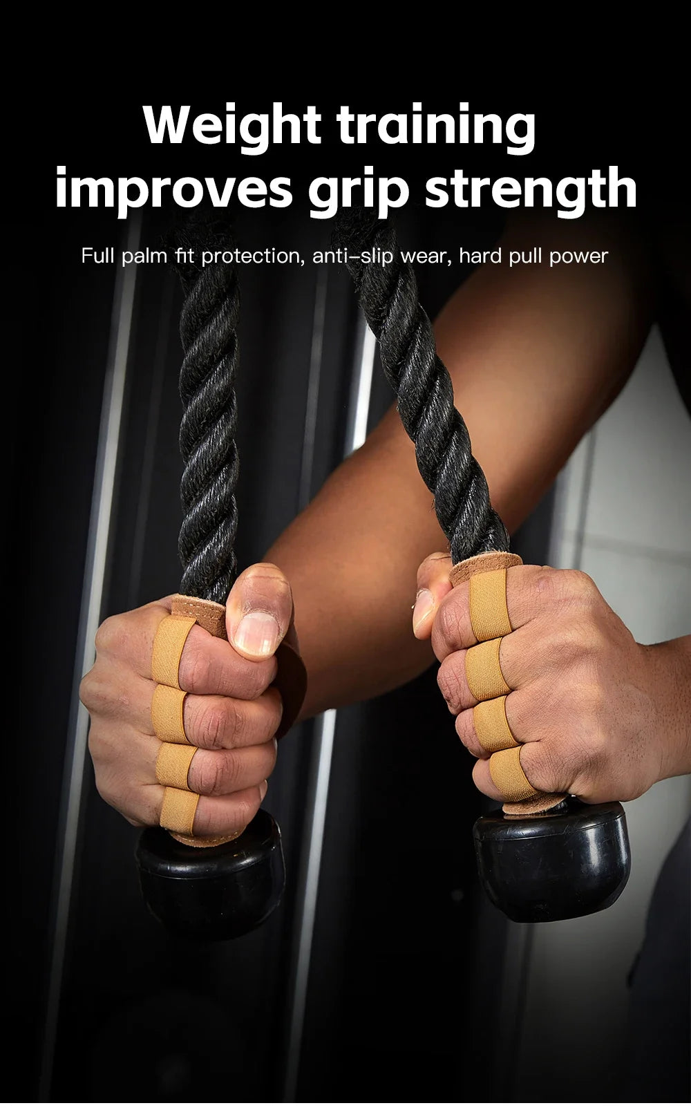 Powerlifting Gym Gloves Breathable Horizontal Bar Booster Gloves Weightlifting Leather Palm Guard Fitness Gloves for Men Women