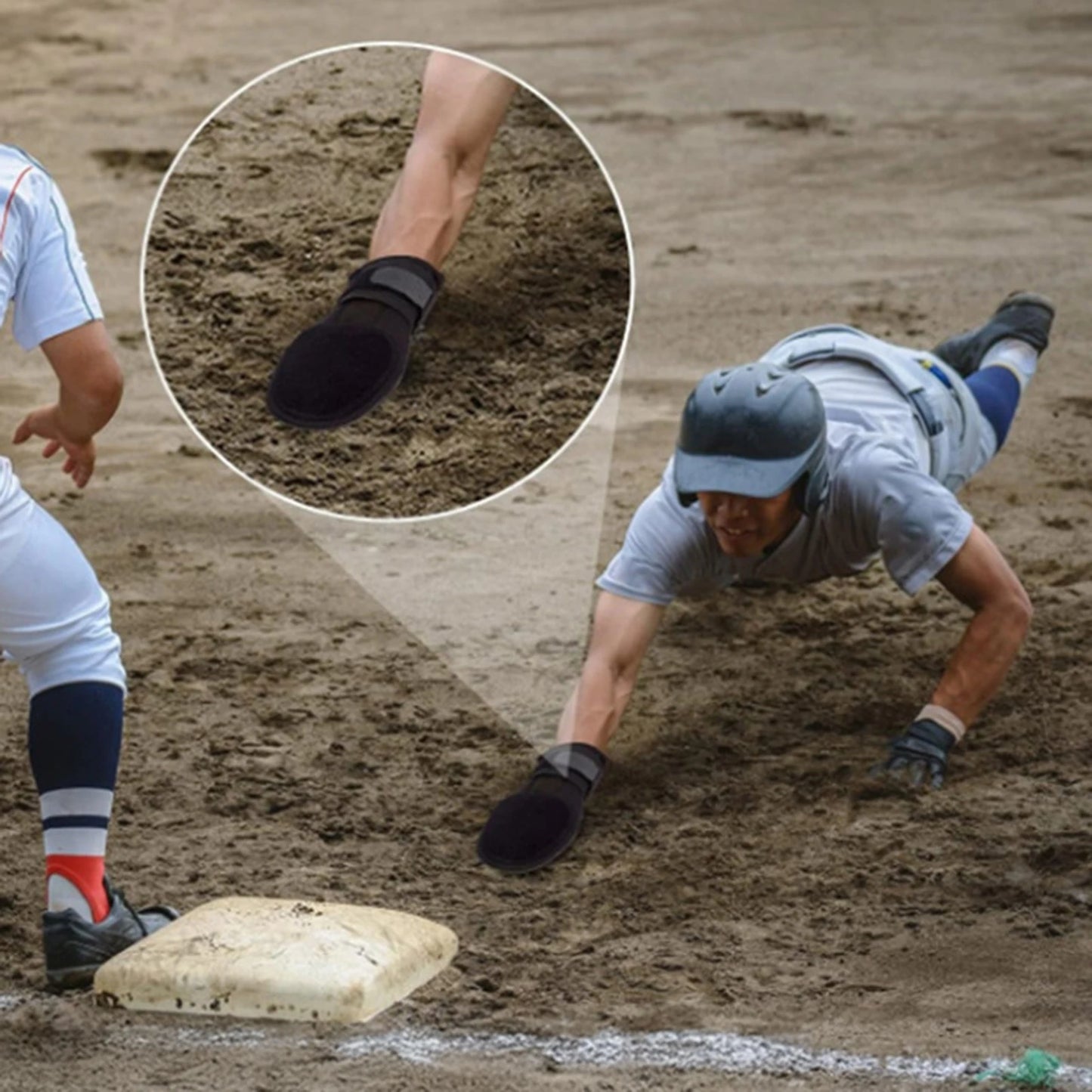 Palm Protection Sliding Gloves for Baseball Softball Ambidextrous Left Right Hand Strap Universal Fit Anti Slip Training Sports