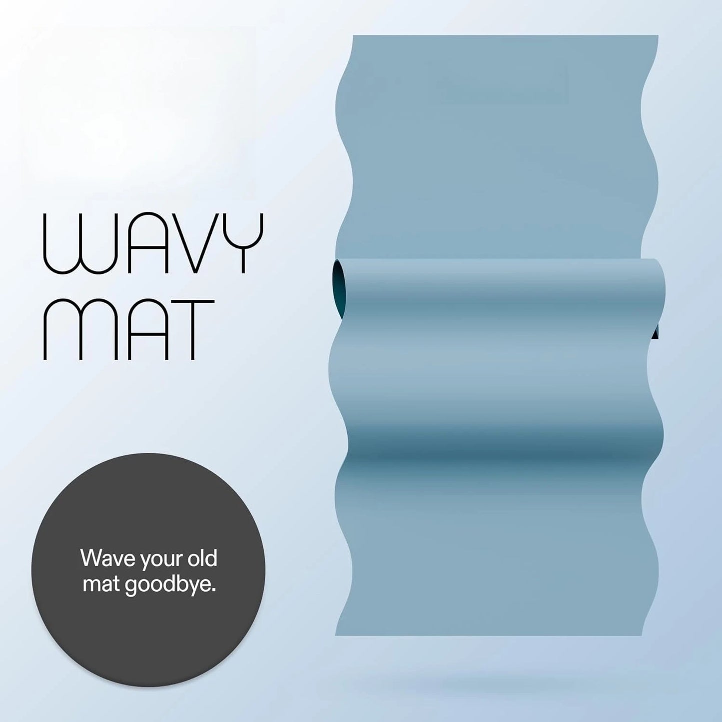 Yoga Mat for Home Gym - Non Slip Exercise Mat for Home Workout, Stretching, Pilates,Indoor Exercising Mat