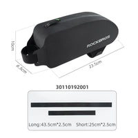 ROCKBROS Bicycle Bag Bike Frame Top Tube Bag Large Capacity Storage Waterproof Hard Shell Bicycle Bag MTB Road Bike Accessories