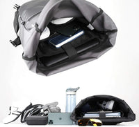 Waterproof Bike Pannier Bag 2-in-1 Saddle & Shoulder Bag for Cycling