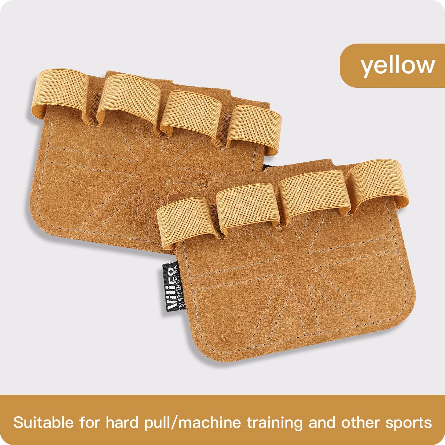 Powerlifting Gym Gloves Breathable Horizontal Bar Booster Gloves Weightlifting Leather Palm Guard Fitness Gloves for Men Women