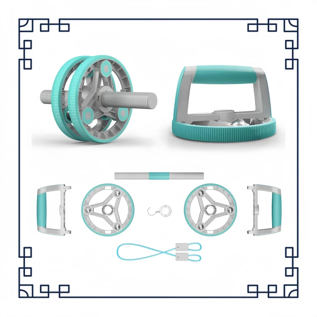 Professional Abdominal Equipment: Home Gym Yoga Core Trainer for Women, Green