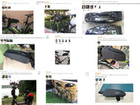 ROCKBROS Bicycle Bag Bike Frame Top Tube Bag Large Capacity Storage Waterproof Hard Shell Bicycle Bag MTB Road Bike Accessories