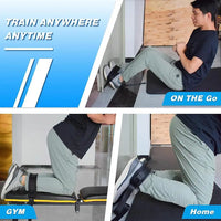 Nordic Hamstring Curl Strap Hamstring Roll Leg Exercise Band Assisted Sports Equipment For Exercise Resistance Strength Training