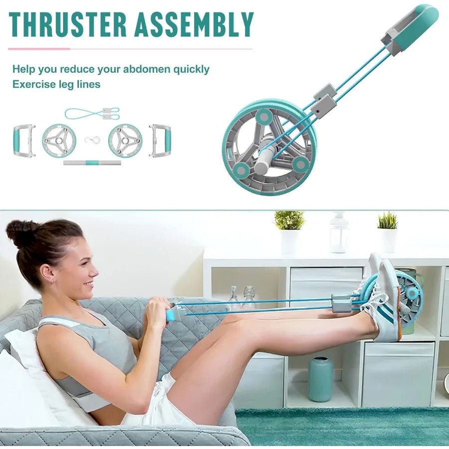 Professional Abdominal Equipment: Home Gym Yoga Core Trainer for Women, Green