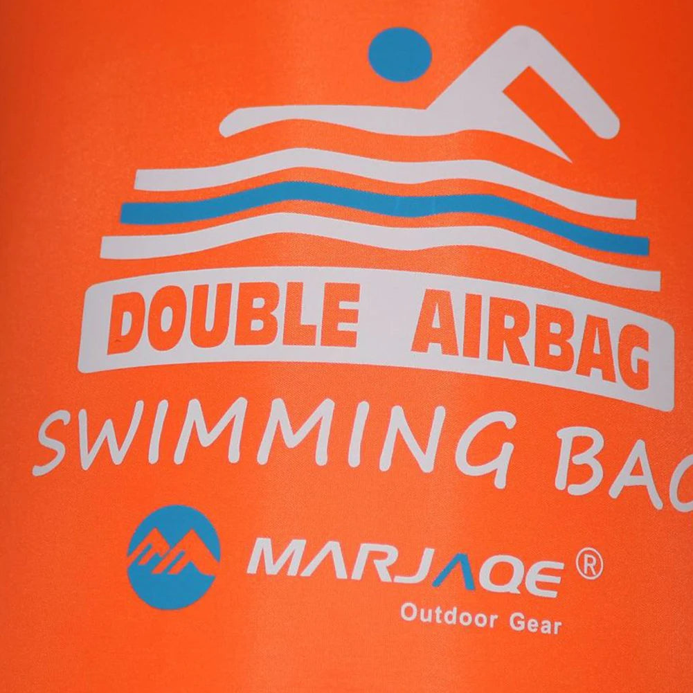 20L Inflatable Open Swimming Buoy Tow Float Dry Bag With Waist Belt For Boating Rafting Swimming Bucket Water Sport Safety Bag