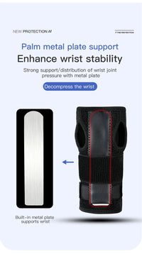 Adjustable Fitness Wristband Tennis Sports Wrist Support Bandages Hand Weights Brace Fingerless Gloves Straps Gym Wrist Wraps