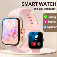 Smart watch with multiple sports modes, can make and receive calls, message reminders, compatible with Android and iPhone
