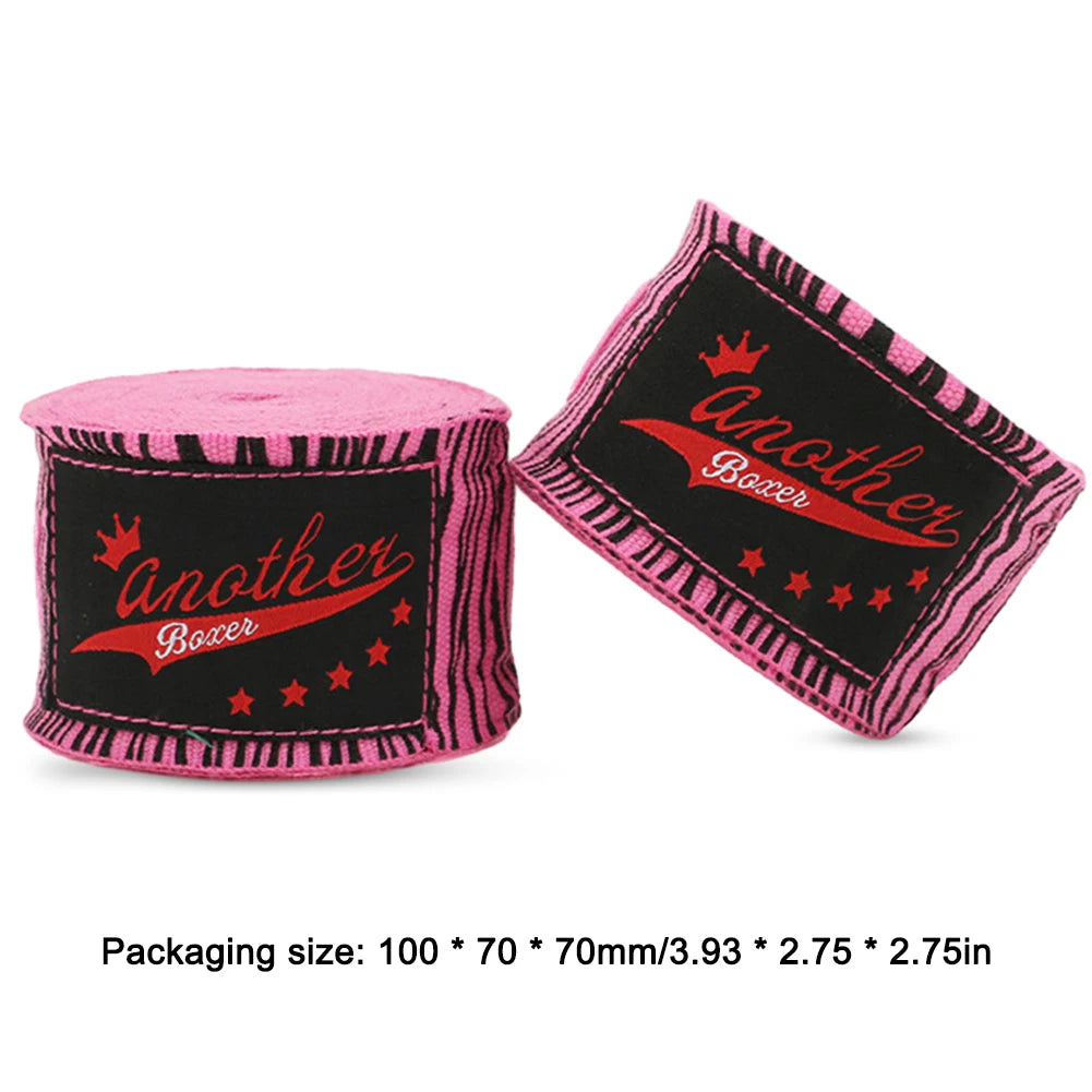 3/5M Boxing Gloves Elastic Kickboxing Hand Wrap Breathable Muay Thai Hand Bandage Printing for Boxing Fitness Training