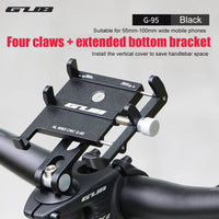 GUB Handlebar Mobilephone Support Aluminum Alloy Bicycle Stem Mount Bracket Adjustable Centered Installation Cycling Equipment