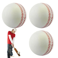 Cricket Ball Sports Wind Indoor Outdoor Soft Training Balls for Practice Portable Training Balls for Swinging Bouncing Spinning