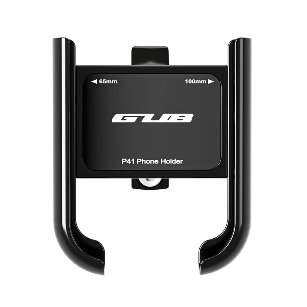 Bicycle Phone Holder Aluminum Alloy Bike Cell Phone Stand 360° Rotation Bicycle Phone Mount Stand for 4.2-7.5 Inch Phone