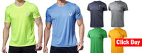 Compression T Shirt Men Bodybuilding Sportswear Short Sleeve Quick Dry Workout Shirts Sport Tops Tee Gym Running T-shirt Men