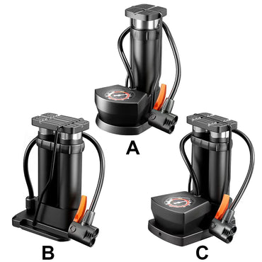 Foot Pedal Portable Pump High Pressure Bicycle Tire Air Pump Schrader Valve Car Basketball Inflator for Electric Car Motorbike