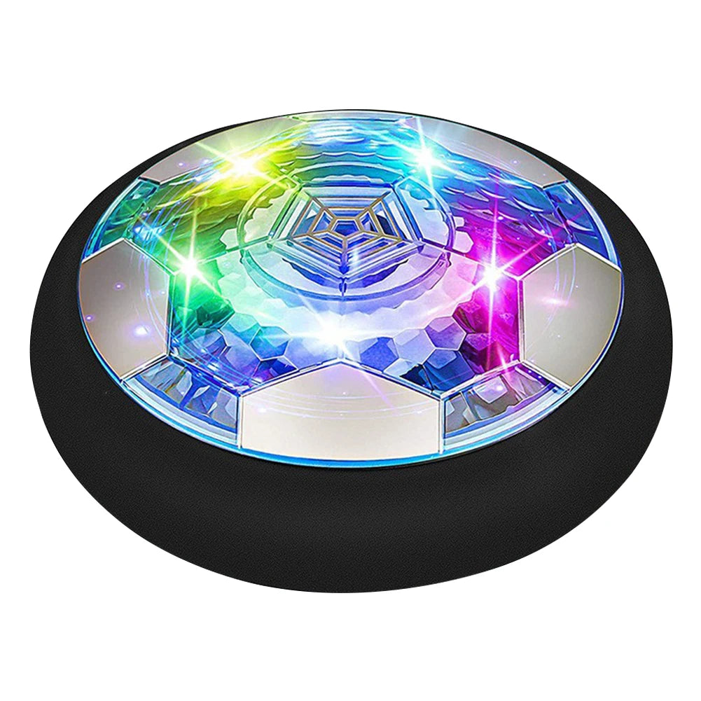 Air Power Hover Ball with LED Light and Foam Bumper Indoor Outdoor Toys Air Floating Soccer Ball Soccer Ball Toys for Boys Girls