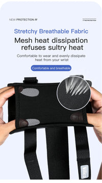 Adjustable Fitness Wristband Tennis Sports Wrist Support Bandages Hand Weights Brace Fingerless Gloves Straps Gym Wrist Wraps