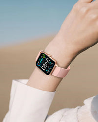 EIGIIS 2025 Smart Watch for Men Women Fitness Tracker with Heart Rate Sleep Monitor Activity Tracker 1.69" HD Waterproof Watch