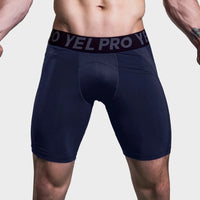 Men's Sports Fitness Shorts Gym Training Quick-Drying Compression Leggings Cycling Shorts Basketball Running Short Workout Tight
