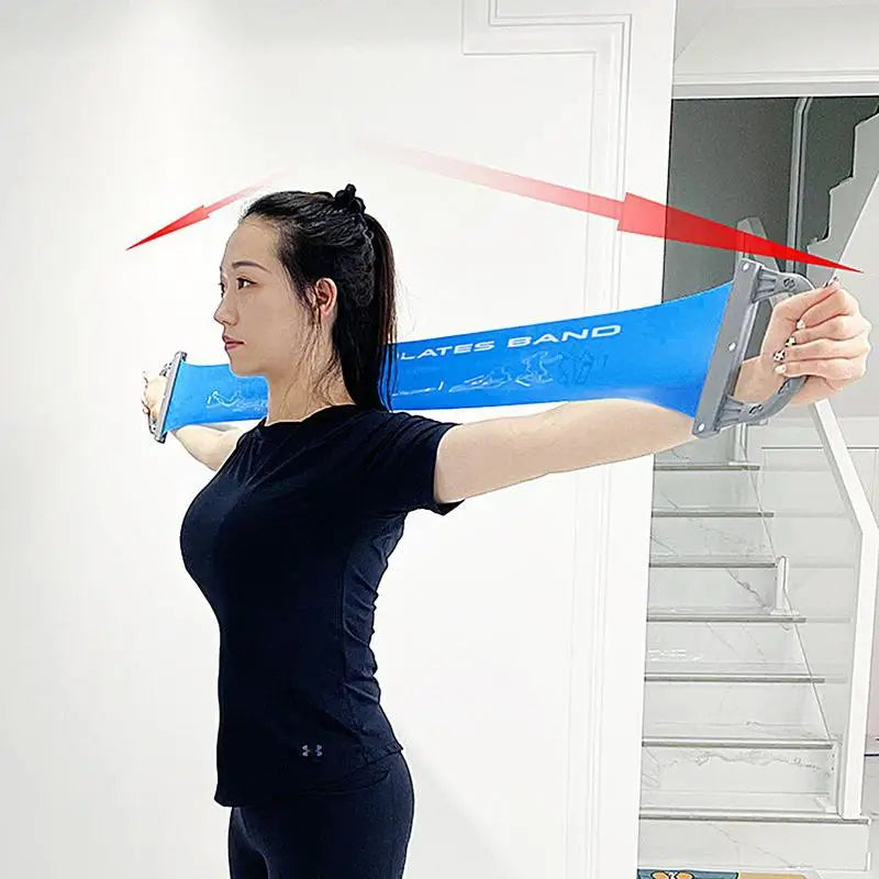 Resistance Bands For Exercise Elastic Exercise Bands Fitness Tensioner Belt Gym Equipment Elastic Yoga Strap For Working Out