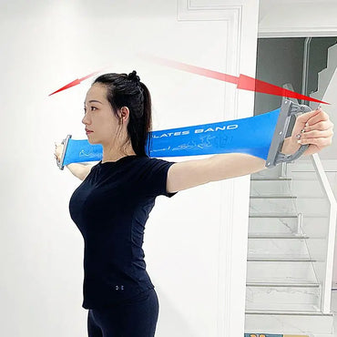 Resistance Bands For Exercise Elastic Exercise Bands Fitness Tensioner Belt Gym Equipment Elastic Yoga Strap For Working Out