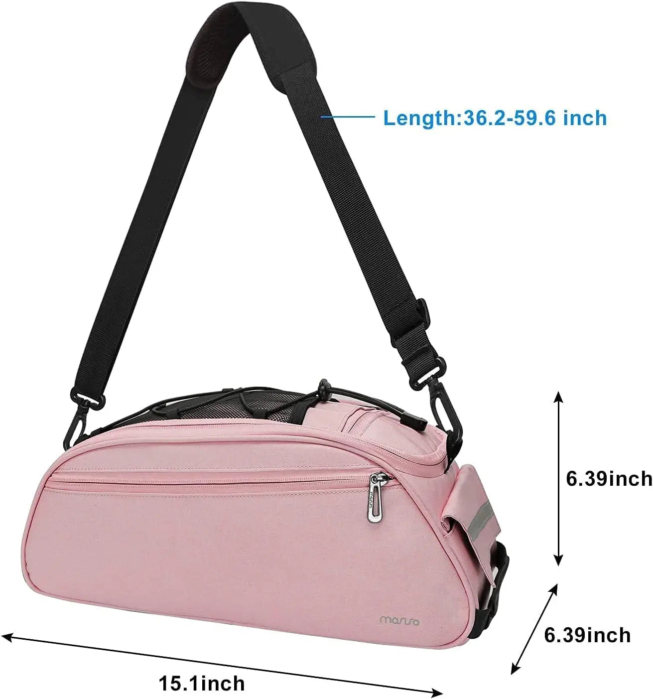 Waterproof Bike Rack Bag, Rear Seat Pannier for Cycling Storage