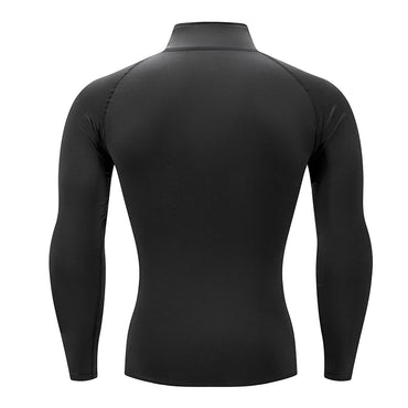 Men Sportswear Fitness Shirts Slim Long sleeve Gym T-shirt Running Top Tee Tights Training Compression Clothes Sport T Shirt Men