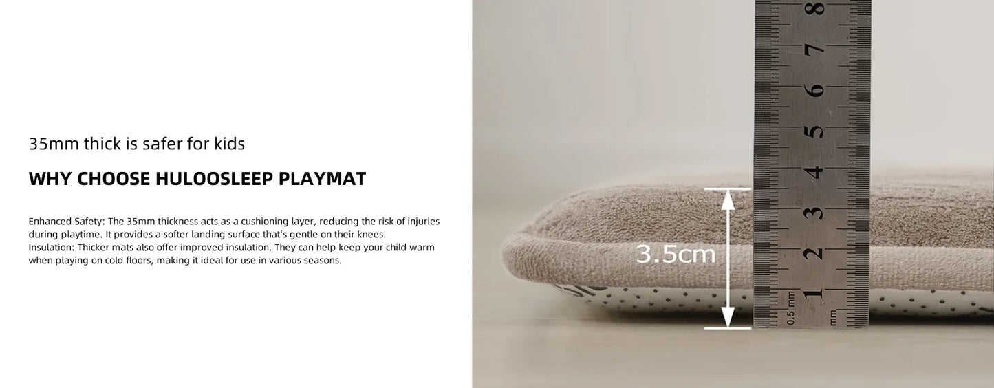 Large Solid Casual Non-slip Carpet Living Room Thick Foam Baby Play Mat Soft for Kids Coral Velvet Rug Yoga Mats