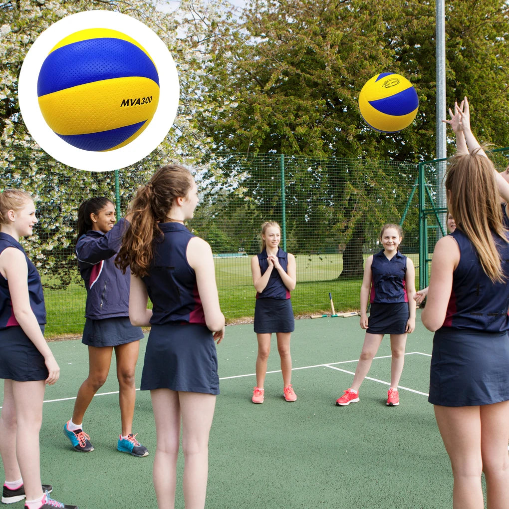 PU leather Ball Size 5 Volleyball Contest Soft Touch Indoor Outdoor Sport Gym Training Volleyball MVA300 V300W V200W