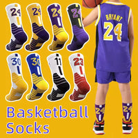 Professional Star Basketball Socks Elite Thick Sports Socks Adults Kids Non-slip Breathable Durable Towel Bottom Sports Socks