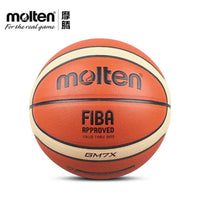 Original Molten GM6X GM7X Basketball Official Size 6 Size 7 Competition Basketball Standard Ball Men's and Women's Training Ball