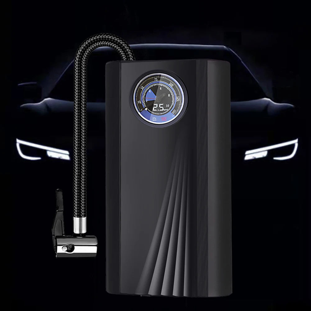 12V Mini Tire Pump High Precision Auto Air Compressor Quick Inflating Electronic Inflatable Pump Cigarette Lighter for Car Auto