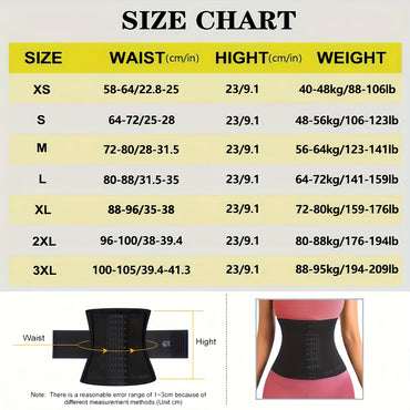 Waist Trainer for Women Underbust Waist Cincher Corset Tummy Control Sport Girdle Hourglass Body Shaper