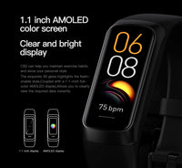 AMOLED Smartwatch Body Temperature Monitor Fitness Clock Sports 3ATM Waterproof Men Smart Watch Band for Women IOS Android 2025