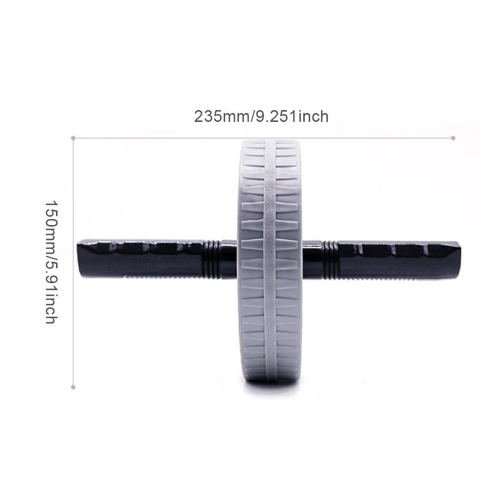 Abdominal Roller Abdominal Trainer Workout AB Roller Wheel No Noise Abdominal Exerciser Strengthen Muscle Exercise Equipment