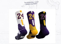 Professional Star Basketball Socks Elite Thick Sports Socks Adults Kids Non-slip Breathable Durable Towel Bottom Sports Socks