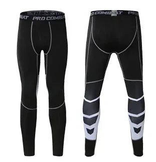 Men's Compression Pants Cycling Running Basketball Soccer Elasticity Sweatpants Fitness Tights Legging Trousers Rash Guard