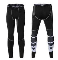 Men's Compression Pants Cycling Running Basketball Soccer Elasticity Sweatpants Fitness Tights Legging Trousers Rash Guard