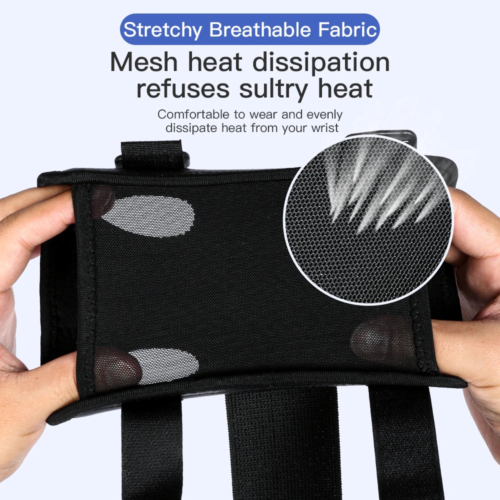 Adjustable Fitness Wristband Tennis Sports Wrist Support Bandages Hand Weights Brace Fingerless Gloves Straps Gym Wrist Wraps