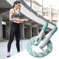 Beaded Jump Rope Jump Rope Adjustable Length Plastic Segmented Jump Rope Soft Beaded Skipping Rope for Indoor Outdoor