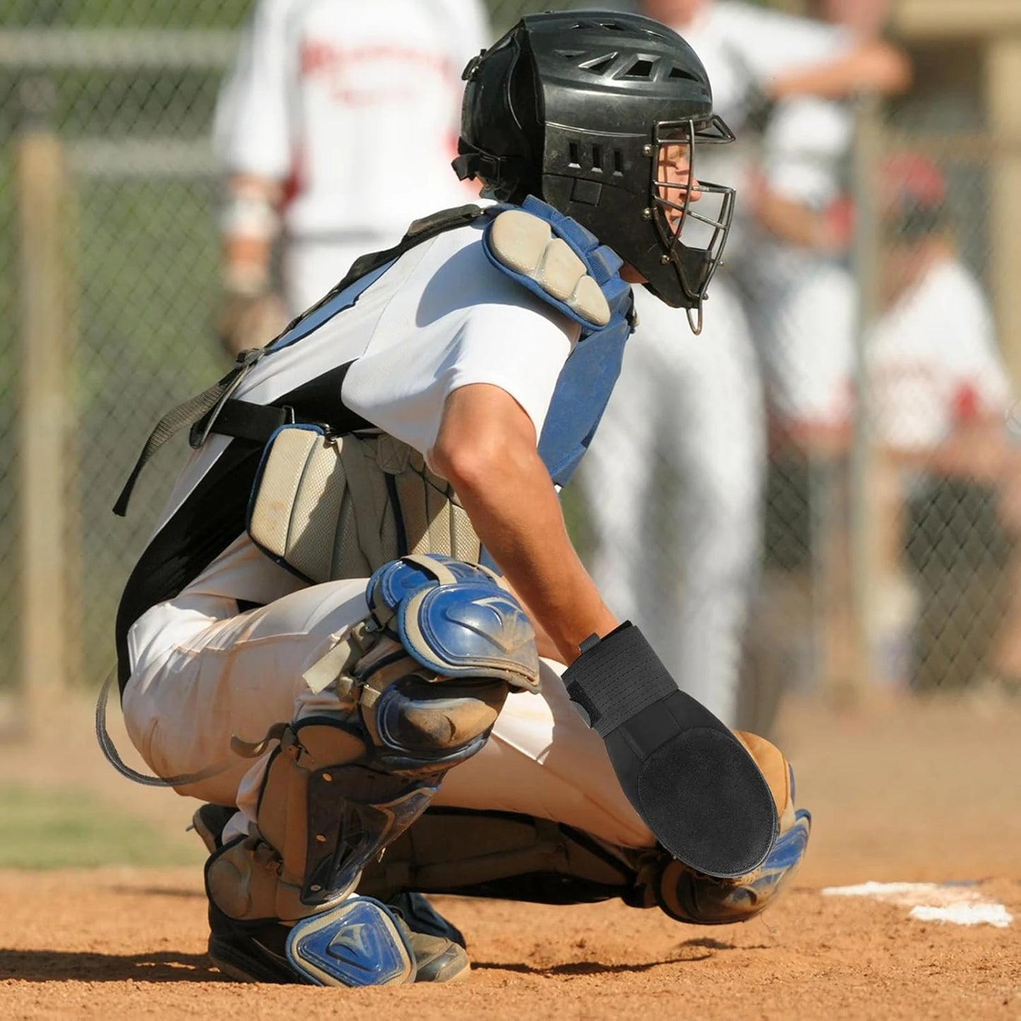 Palm Protection Sliding Gloves for Baseball Softball Ambidextrous Left Right Hand Strap Universal Fit Anti Slip Training Sports