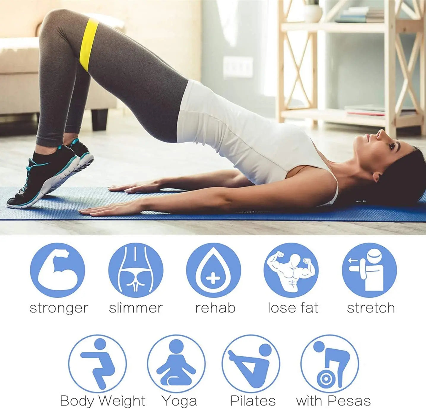 Unlock Your Fitness Potential With Resistance Bands: Strength Training, Body Building, Working Out, Stretching, Home Gym & More