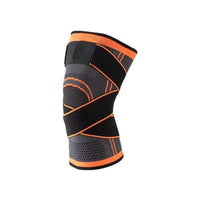 1PC Sports Knee pad Men Pressurized Elastic Knee Pad Support Fitness Gear Basketball Volleyball Brace Tennis Cycling Protector