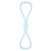 Figure 8 Yoga Resistance Band 35 LB Soft Silicone Exercise Band Quick Rebound Fitness Resistance Band Gym Stretching Pilates