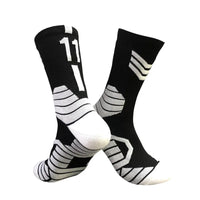 Professional Star Basketball Socks Elite Thick Sports Socks Adults Kids Non-slip Breathable Durable Towel Bottom Sports Socks