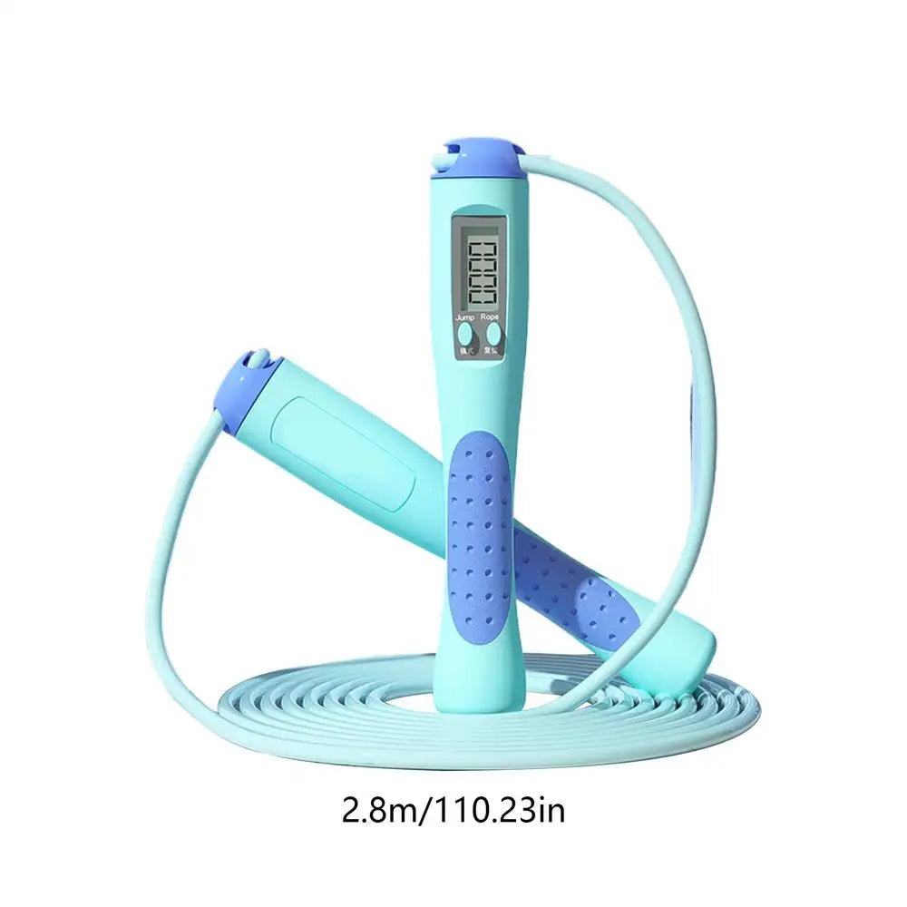 Counting Jump Rope Training Jump Rope with Counter Digital Jump Rope Skipping Long Jump Rope Digital Jump Rope Speed Rope ﻿